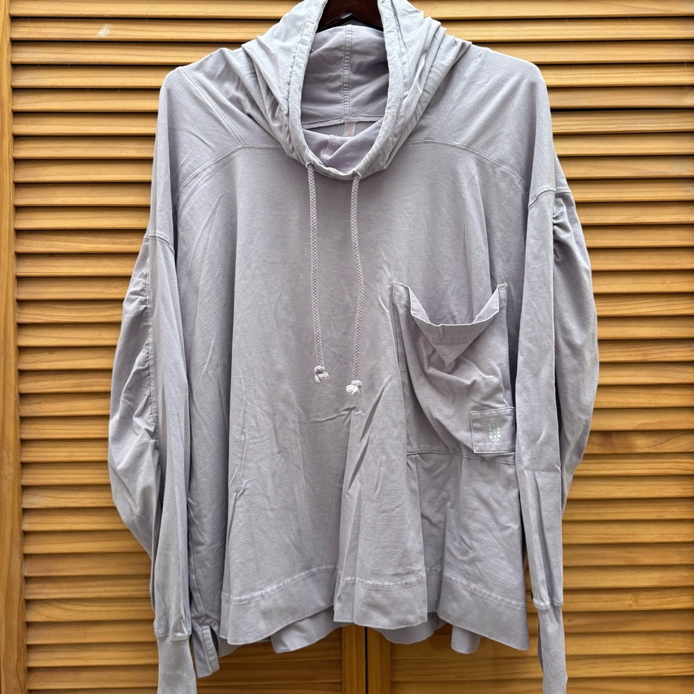 Fp Movement Lilac Pullover Size Medium - image 2